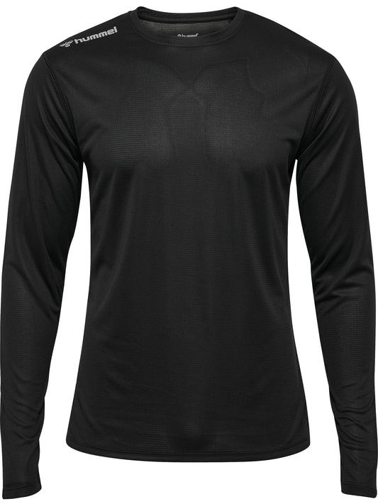 HUMMEL Run Jersey L/S Herren Schwarz