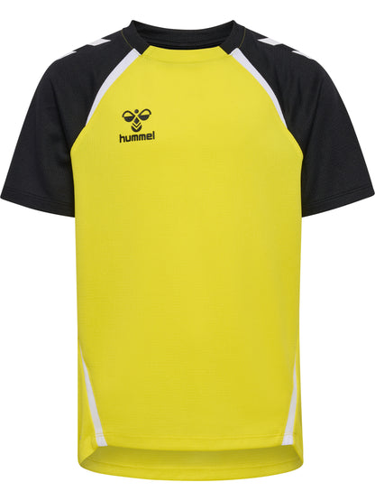 HUMMEL Lead 2.0 Jersey S/S Kind (blazing yellow/black)