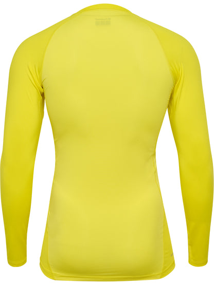 HUMMEL Bl Performance Tee L/S (blazing yellow)