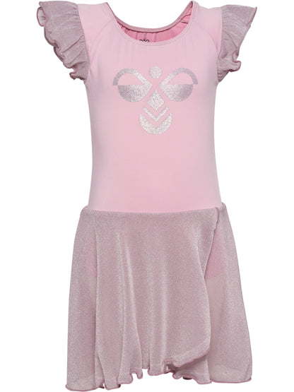 HUMMEL Mix Glitter Dress Kind (pink lady)