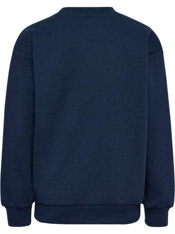 HUMMEL Loose Crewneck Bee Kind (dress blues)