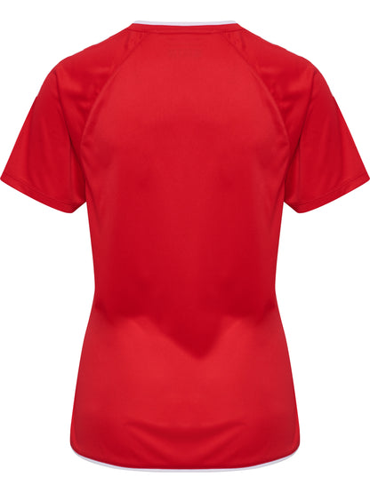 HUMMEL Core 2.0 Jersey S/S Damen (true red/white)