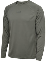 HUMMEL Momentum T-Shirt L/S (castor gray)