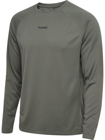 HUMMEL Momentum T-Shirt L/S (castor gray)
