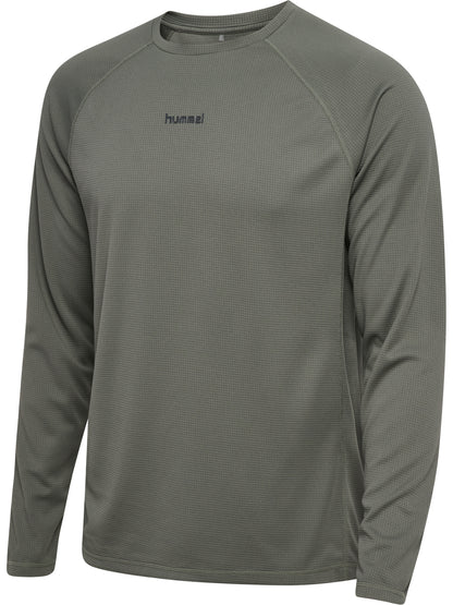 HUMMEL Momentum T-Shirt L/S (castor gray)