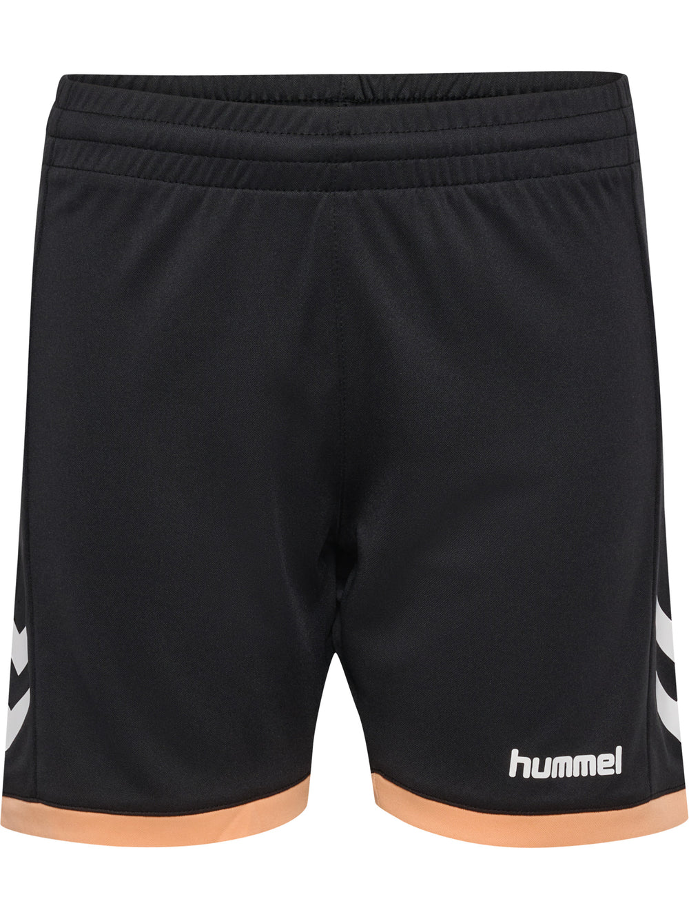 HUMMEL Blaze Club 27 Poly Shorts Kind (black/peach cobbler)