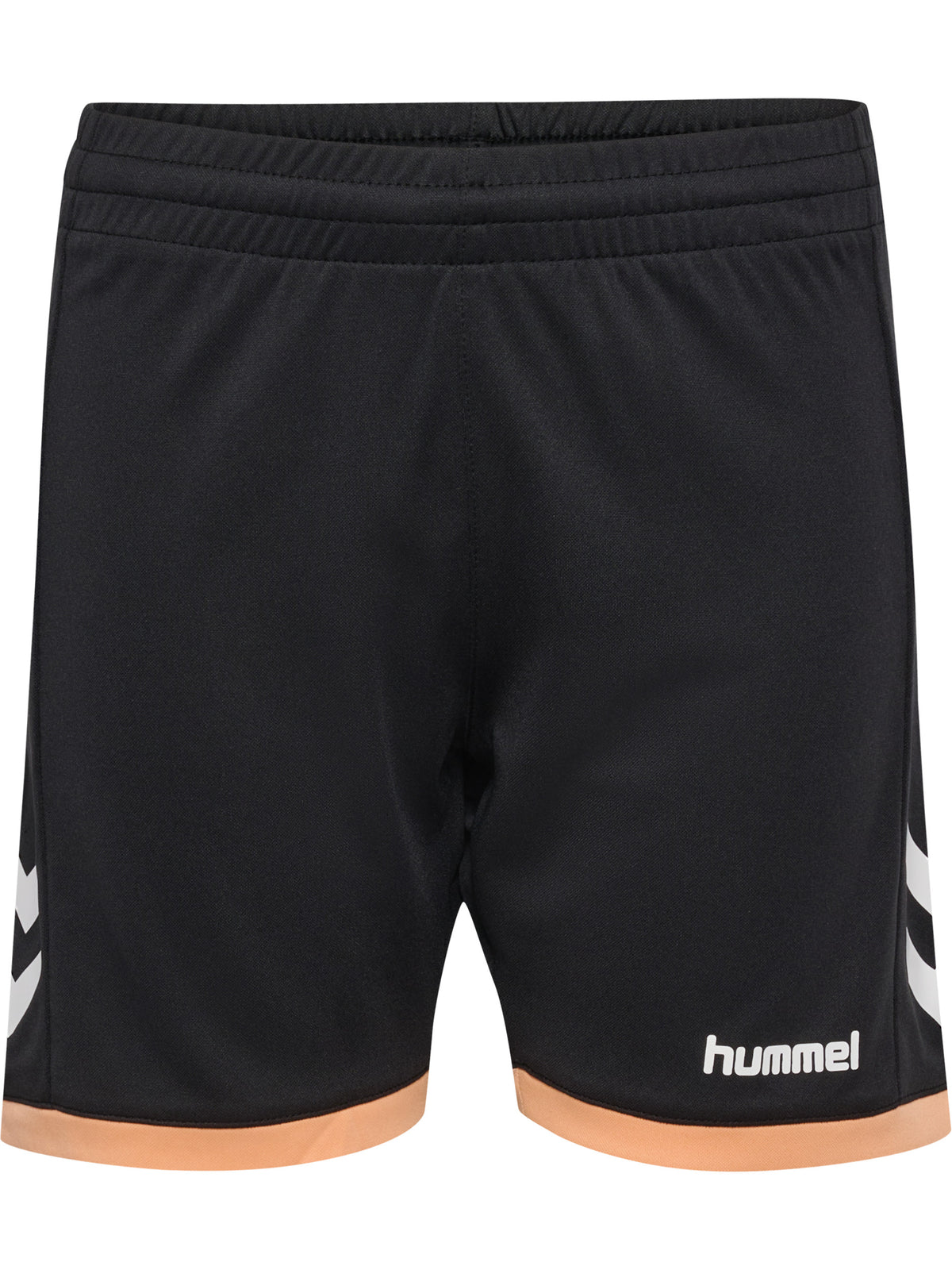 HUMMEL Blaze Club 27 Poly Shorts Kind (black/peach cobbler)