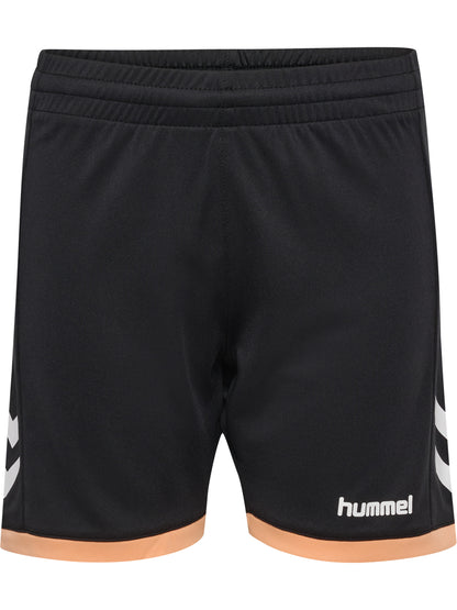HUMMEL Blaze Club 27 Poly Shorts Kind (black/peach cobbler)