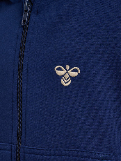 HUMMEL Jump Boxy Zip Cardigan Kind (medieval blue)