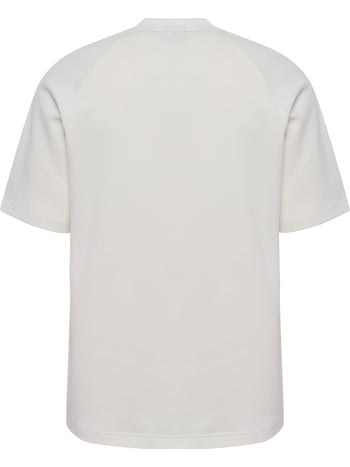 HUMMEL Root T-Shirt S/S (blanc de blanc/marine)