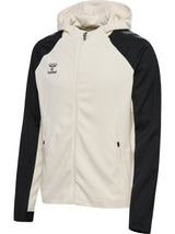 HUMMEL Cima 2.0 Zip Hoodie (marshmallow/black)