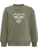 HUMMEL Mini Jersey Crewsuit Bee Kind (dusty olive)