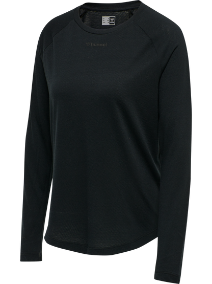 HUMMEL Mt Vanja T-Shirt L/S Damen (black)