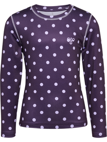 HUMMEL Nana T-Shirt L/S Kind (blackberry wine)