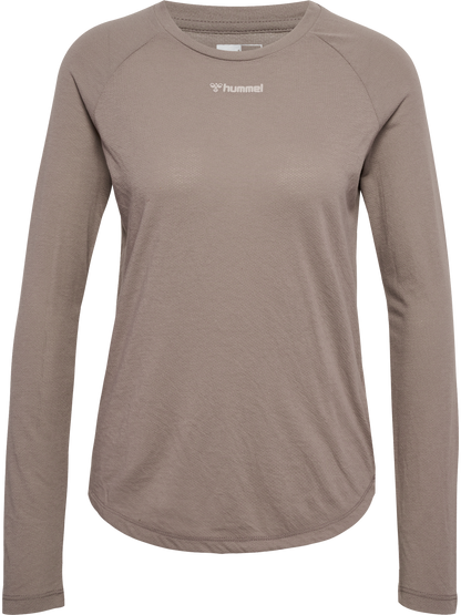 HUMMEL Mt Vanja T-Shirt L/S Damen (driftwood)