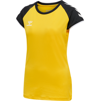 HUMMEL Core Volley Stretch Tee Wo Damen (blazing yellow)