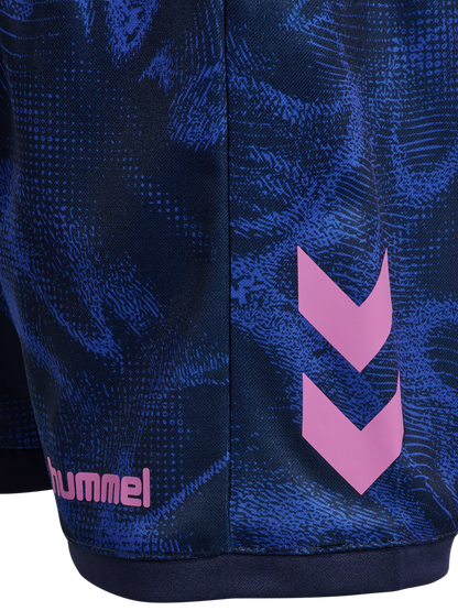 HUMMEL Blaze CLUB26 Graphic Shorts Kind (marine/dazzling blue)