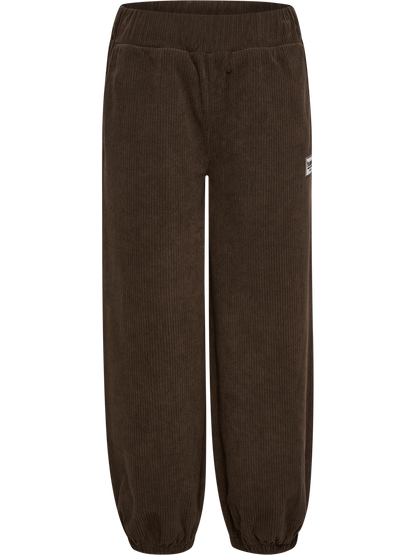 HUMMEL Cordy Loose Pant Kind (chocolate brown)