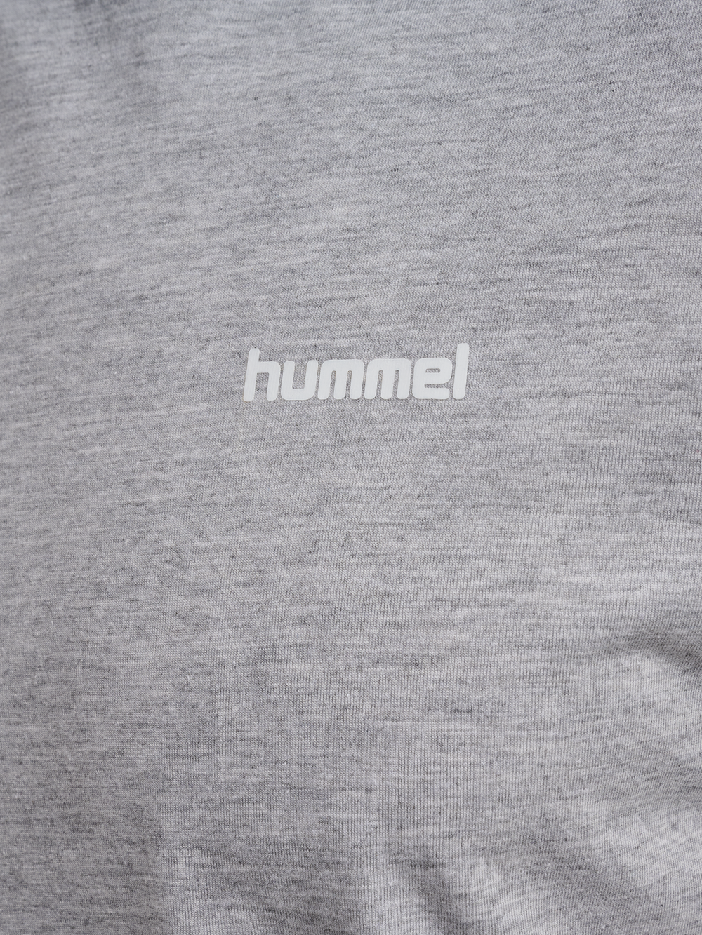 HUMMEL Frame Cotton T-Shirt S/S (light grey melange)