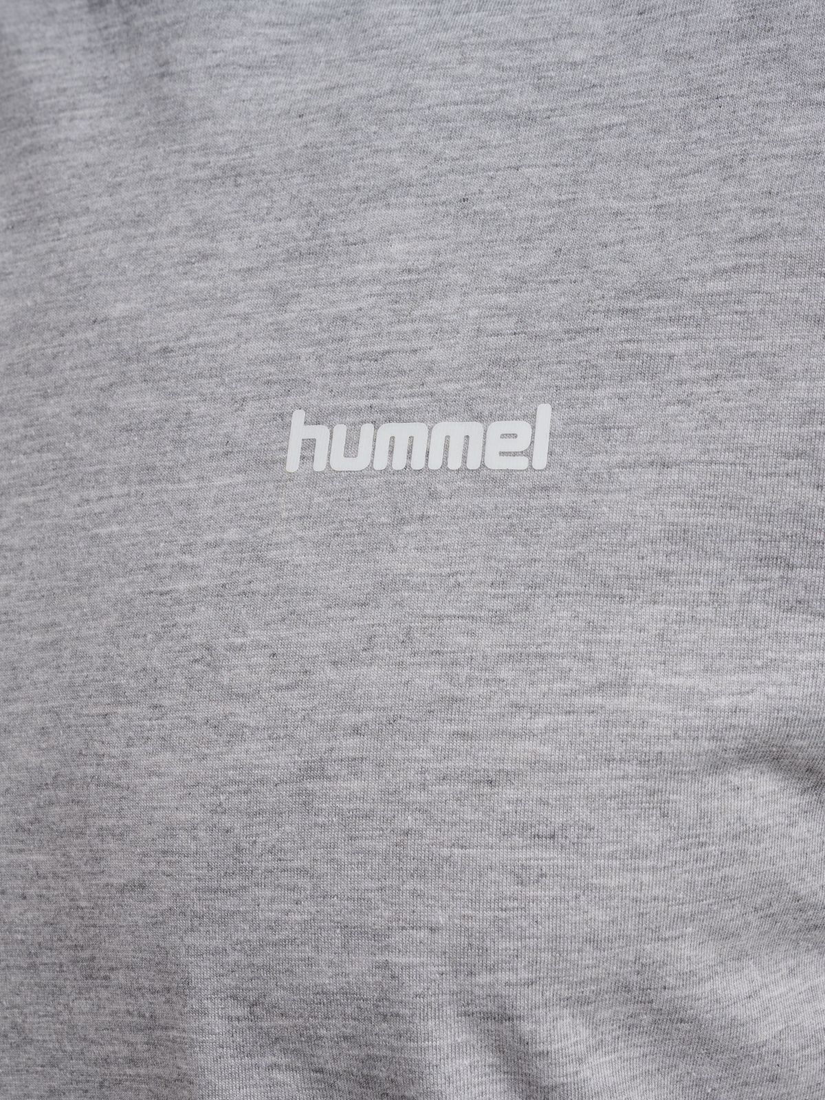 HUMMEL Frame Cotton T-Shirt S/S (light grey melange)
