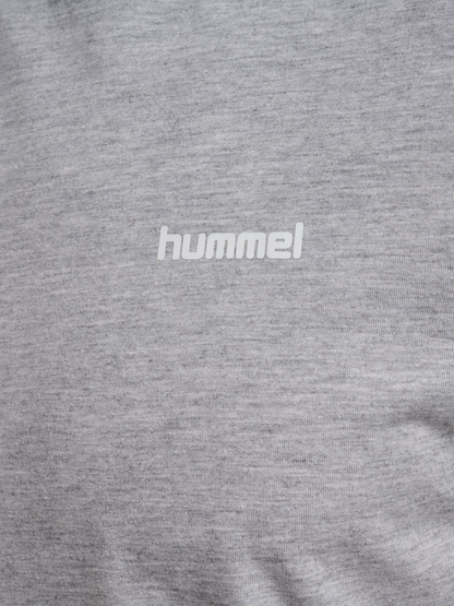 HUMMEL Frame Cotton T-Shirt S/S (light grey melange)