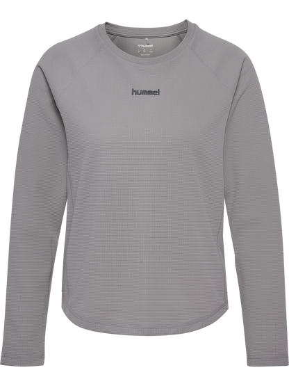 HUMMEL Momentum T-Shirt L/S Damen (sharkskin)