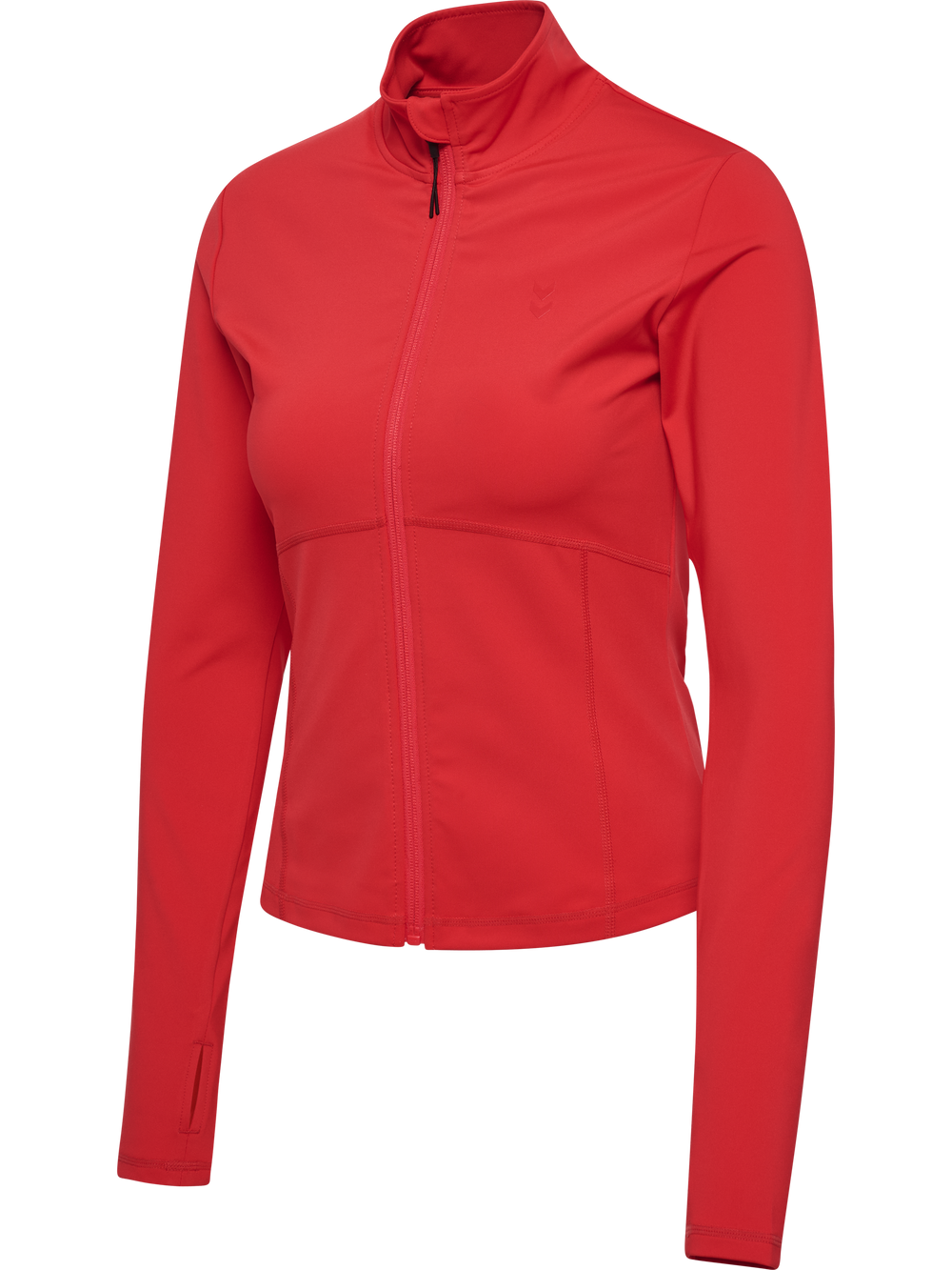 HUMMEL Prima Zip Blouse Damen (chinese red)
