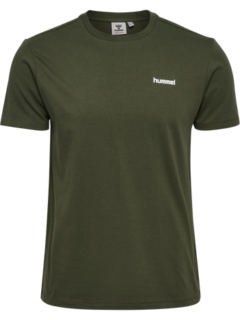 HUMMEL Frame Cotton T-Shirt S/S (forest night)