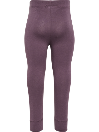 HUMMEL Mini 2-Pack Tights Kind (black plum/sea fog)