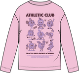 HUMMEL Luca Graphic T-Shirt L/S Kind (pink lady)