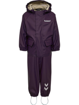 HUMMEL Solo Pu Rain Bib Set Kind (blackberry wine)