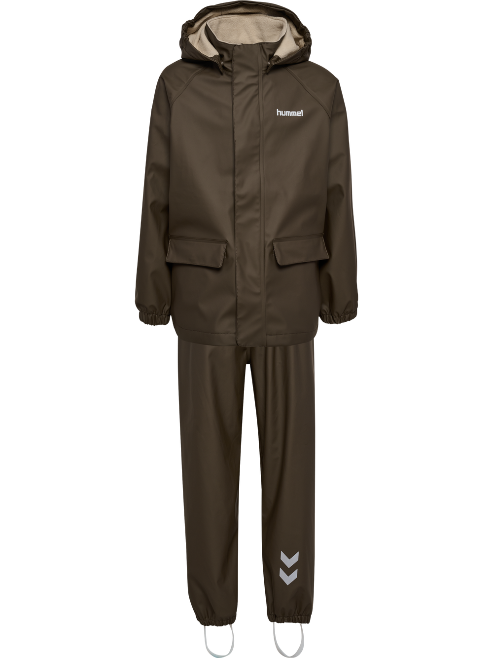 HUMMEL Solo Pu Rainwear Set Kind (turkish coffee)