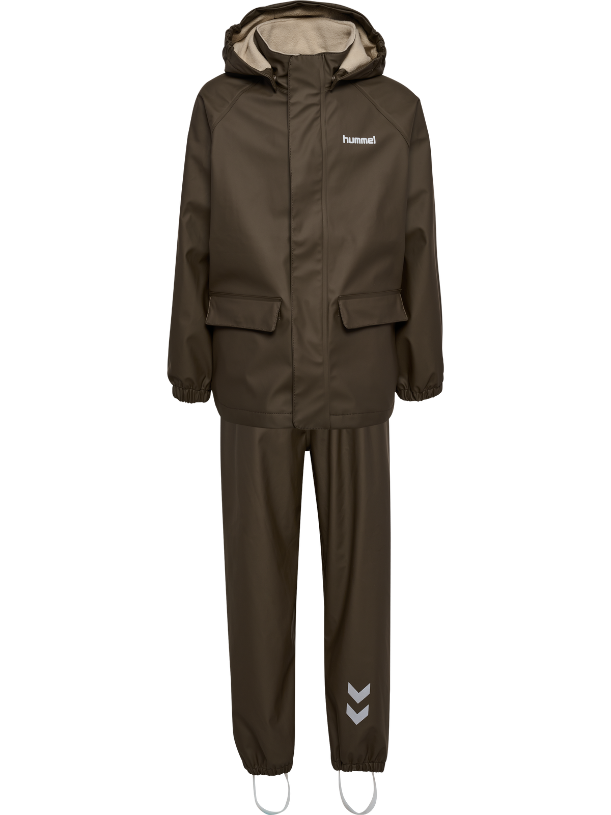 HUMMEL Solo Pu Rainwear Set Kind (turkish coffee)