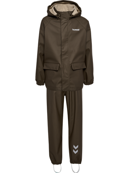 HUMMEL Solo Pu Rainwear Set Kind (turkish coffee)