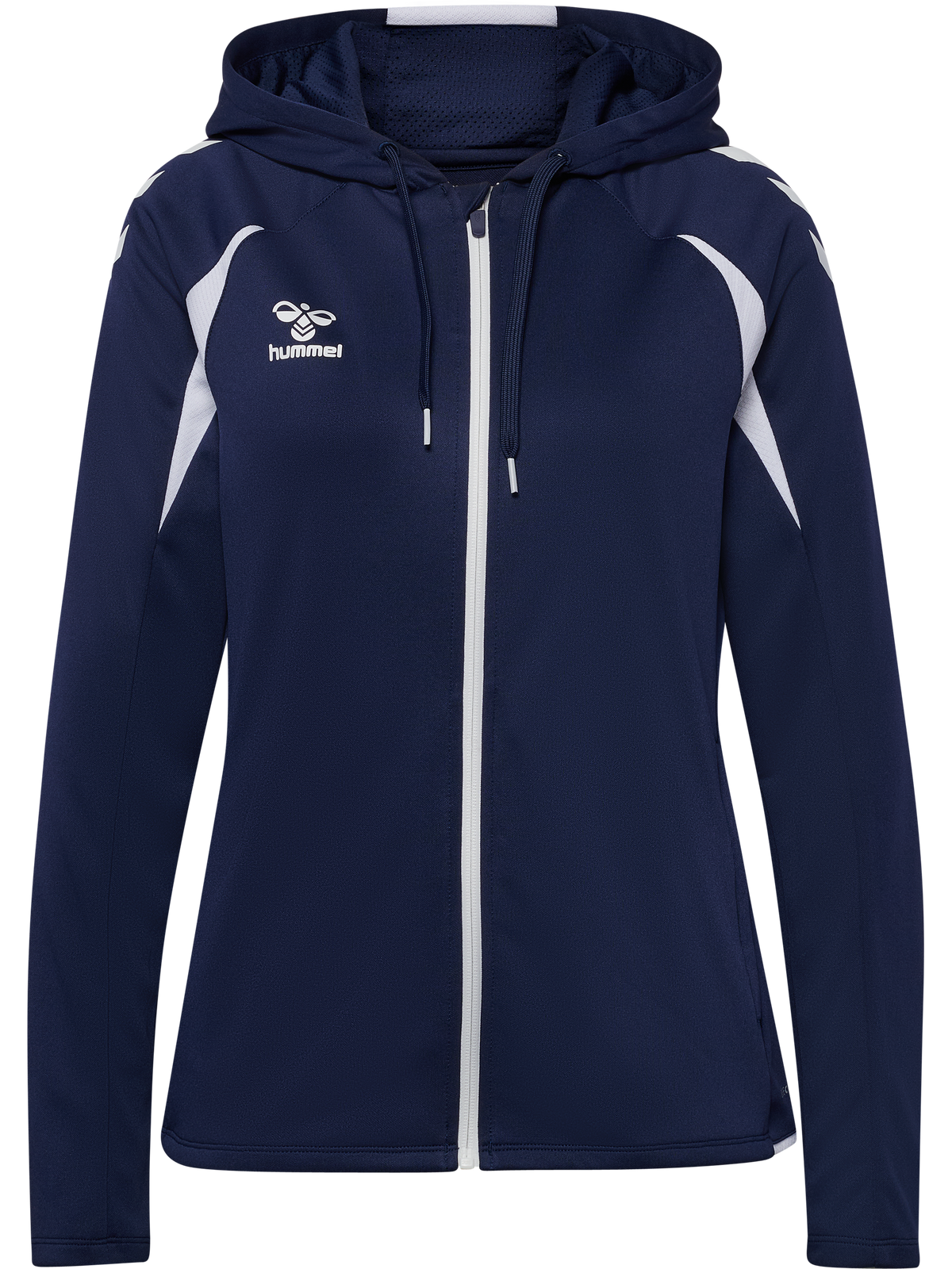 HUMMEL Core 2.0 Zip Hoodie Damen (marine/white)