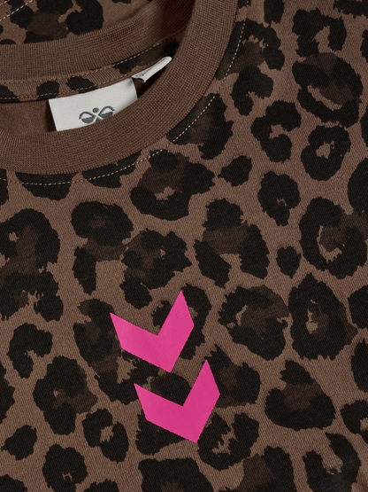 HUMMEL Rebel T-Shirt S/S Kind (cocoa brown)