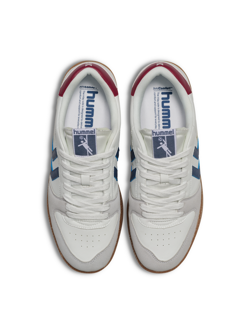 HUMMEL Handball Perfekt Sp (white/crimson/flint stone)