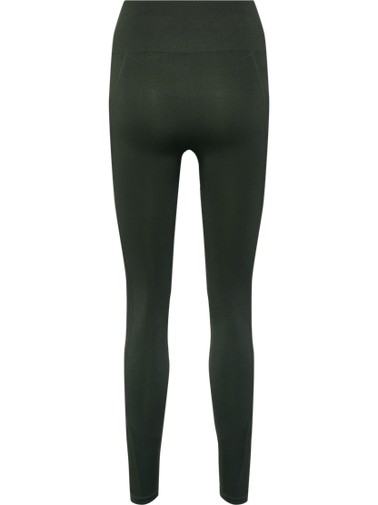 HUMMEL Tif Seamless High Waist Tights Damen (climbing ivy)