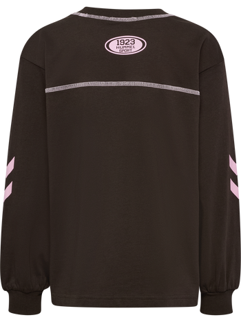 HUMMEL Timmi Boxy T-Shirt L/S Kind (turkish coffee)