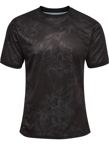 HUMMEL Blaze Club 26 Graphic Tee (black/asphalt)