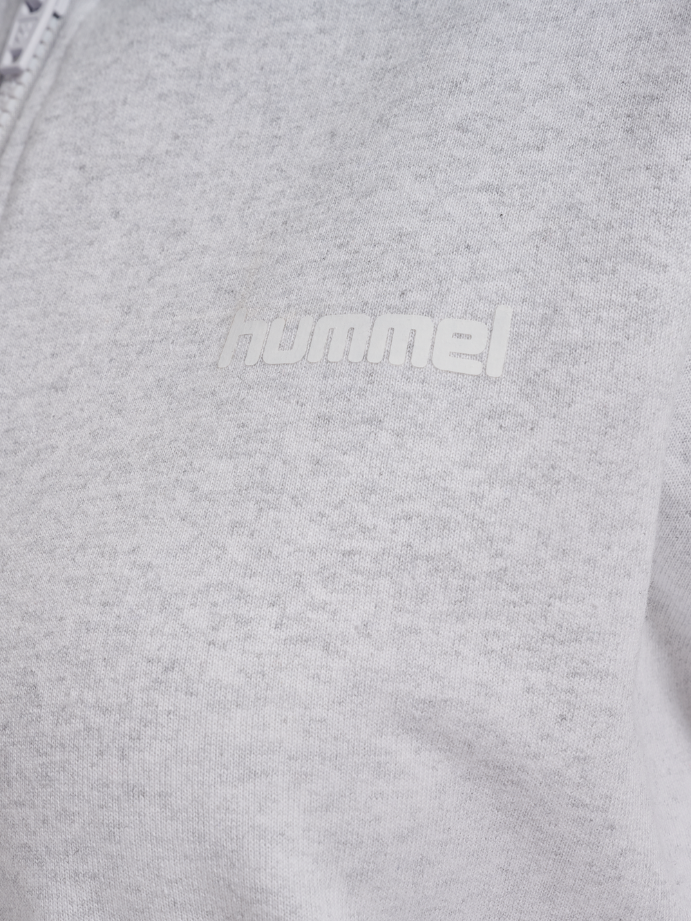 HUMMEL Frame Sweat Zip Hoodie Damen (light grey melange)
