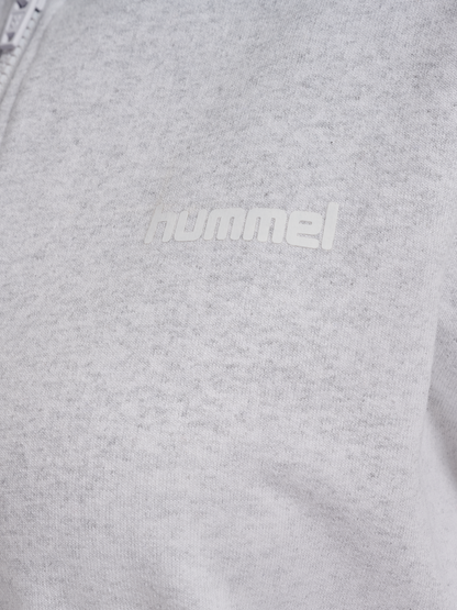 HUMMEL Frame Sweat Zip Hoodie Damen (light grey melange)