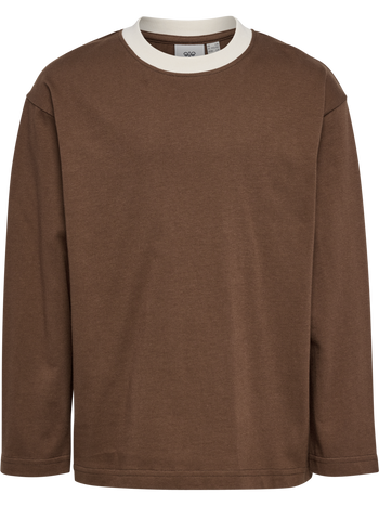 HUMMEL Ziggy Loose L/S Kind (cocoa brown)