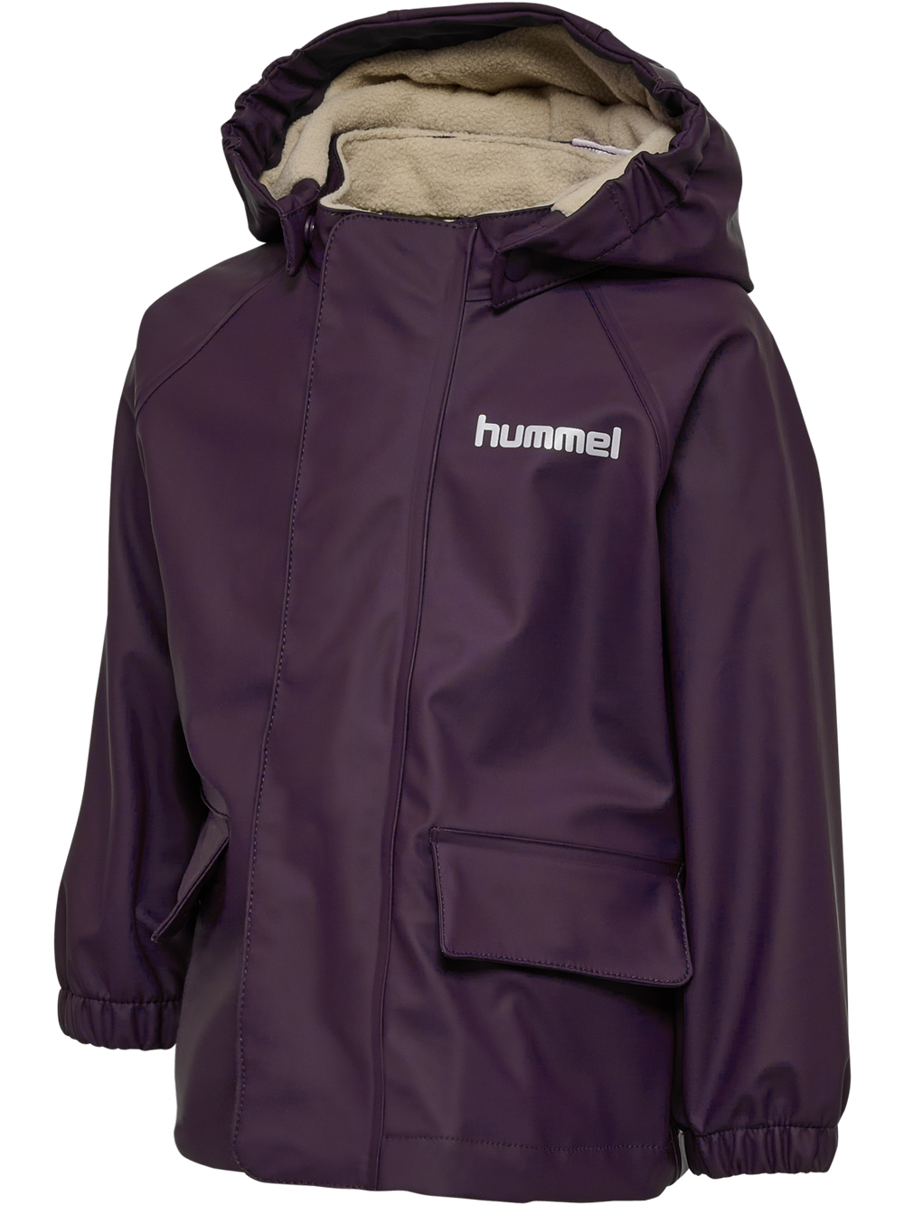 HUMMEL Solo Pu Rain Bib Set Kind (blackberry wine)