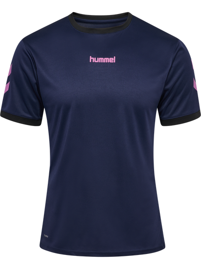 HUMMEL Blaze Club 26 Poly Tee (marine/pink)