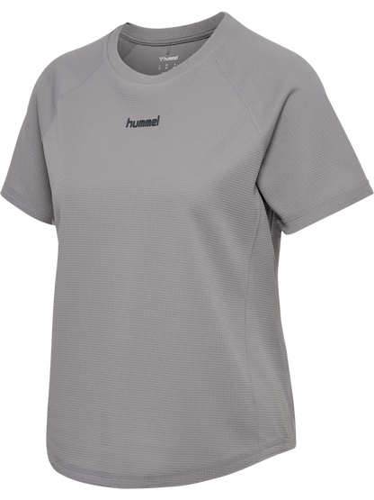 HUMMEL Momentum T-Shirt S/S Damen (sharkskin)