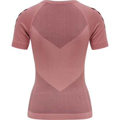 HUMMEL First Seamless Jersey S/S Damen (dusty rose)