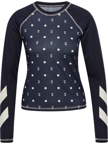 HUMMEL I-D Mesh T-Shirt L/S Damen (night sky)