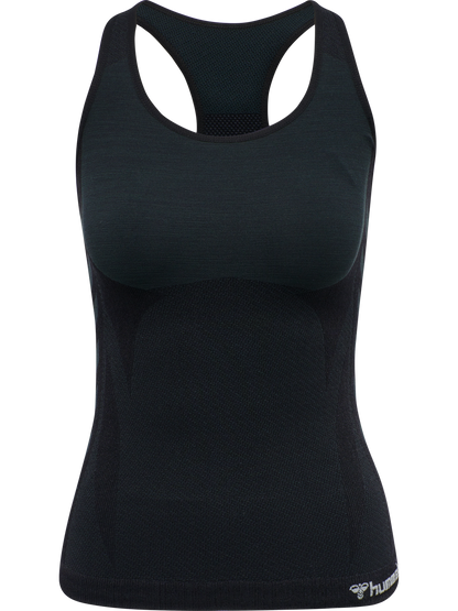 HUMMEL Clea Seamless Top Damen (black melange)