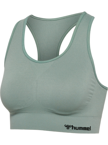 HUMMEL Tif Seamless Sports Top Damen (chinois green)